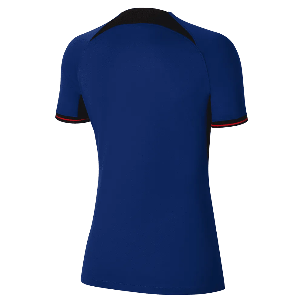 Netherlands 2022-23  Women's Away Soccer Jersey - Deep Royal Blue