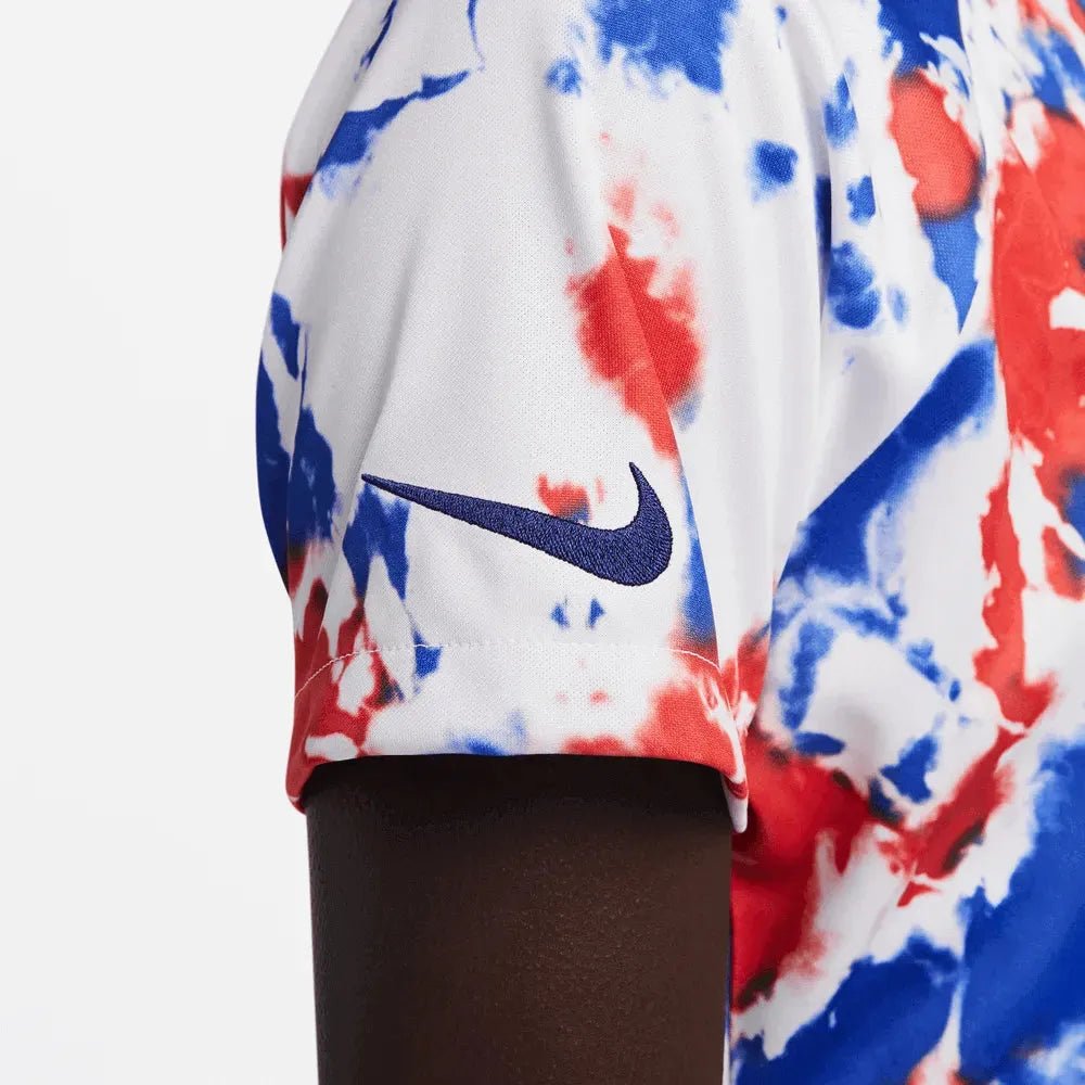 USA 2022-23  Women's Pre-Match Soccer Jersey - White-Blue-Red
