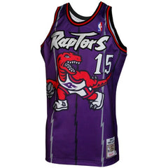 Purple  Vince Carter Toronto Raptors 1998/99 Throwback Authentic Jersey | NBA