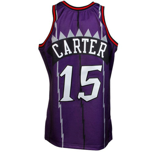 Purple  Vince Carter Toronto Raptors 1998/99 Throwback Authentic Jersey | NBA