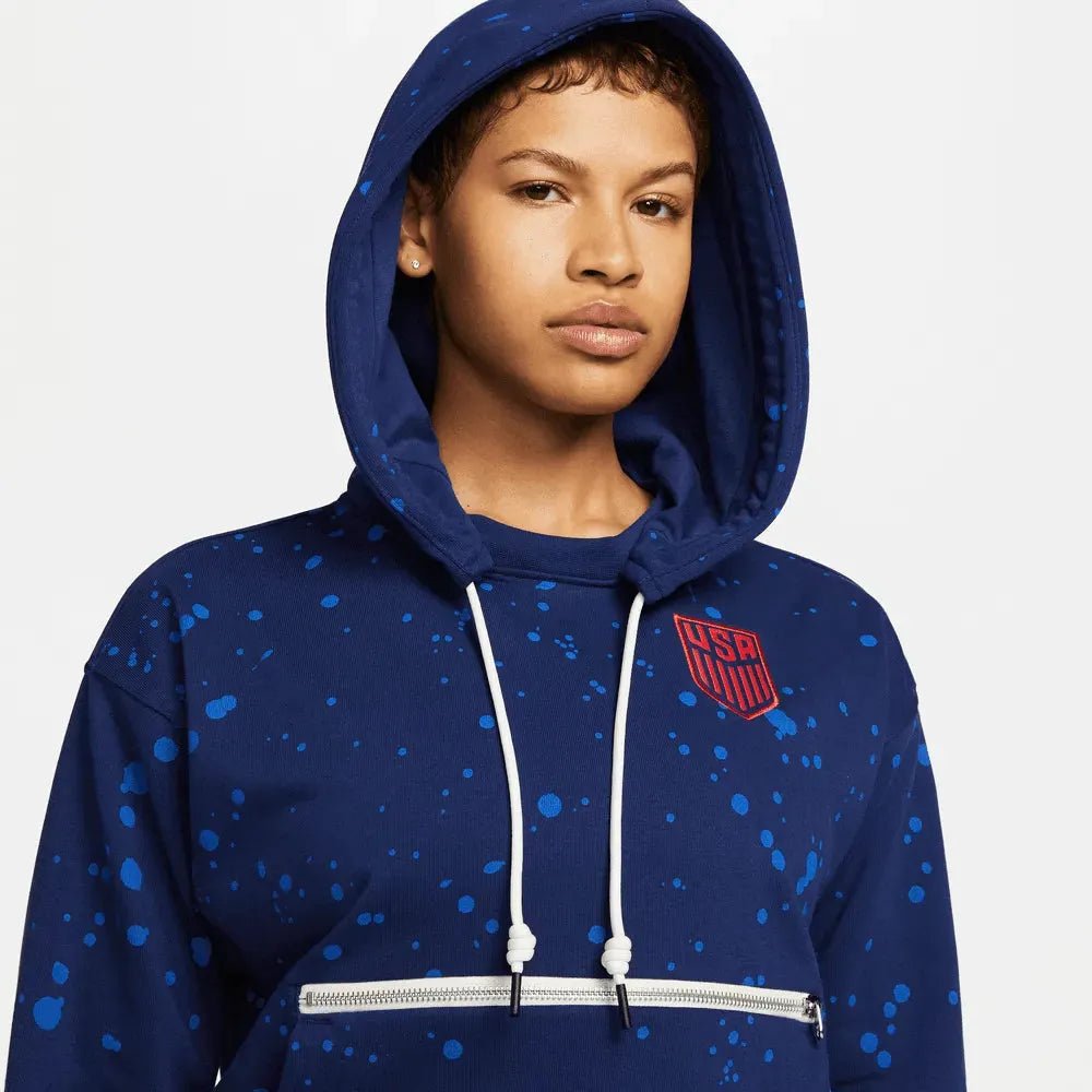 USA 2023-24  Womens DF Fleece Soccer Hoodie