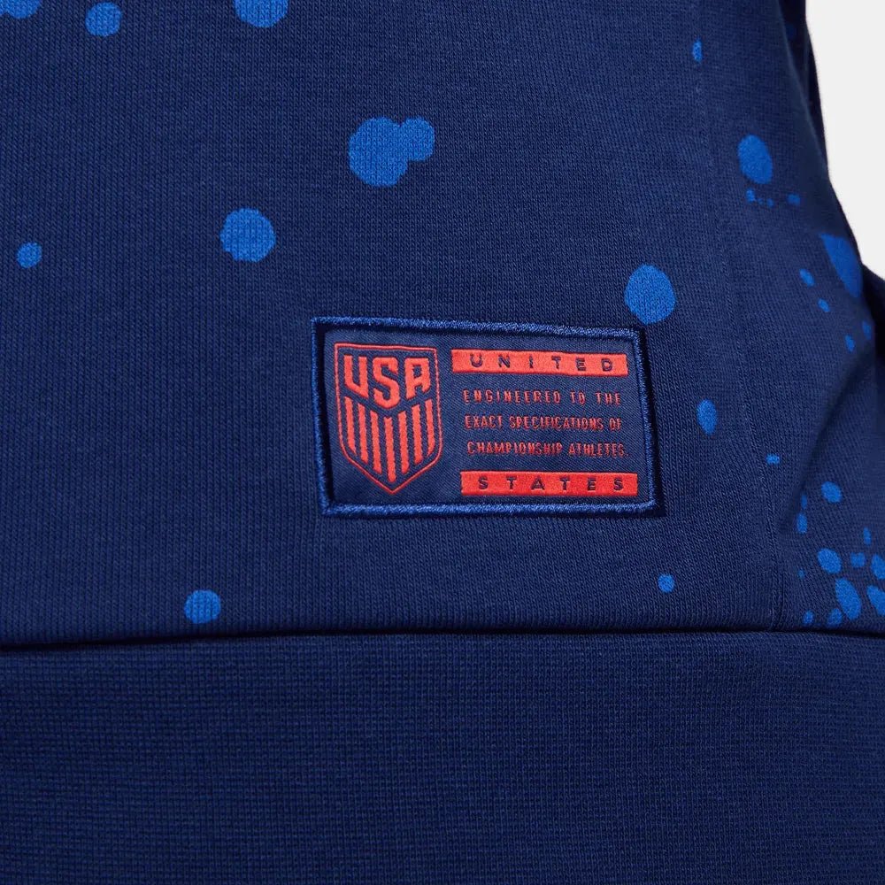 USA 2023-24  Womens DF Fleece Soccer Hoodie