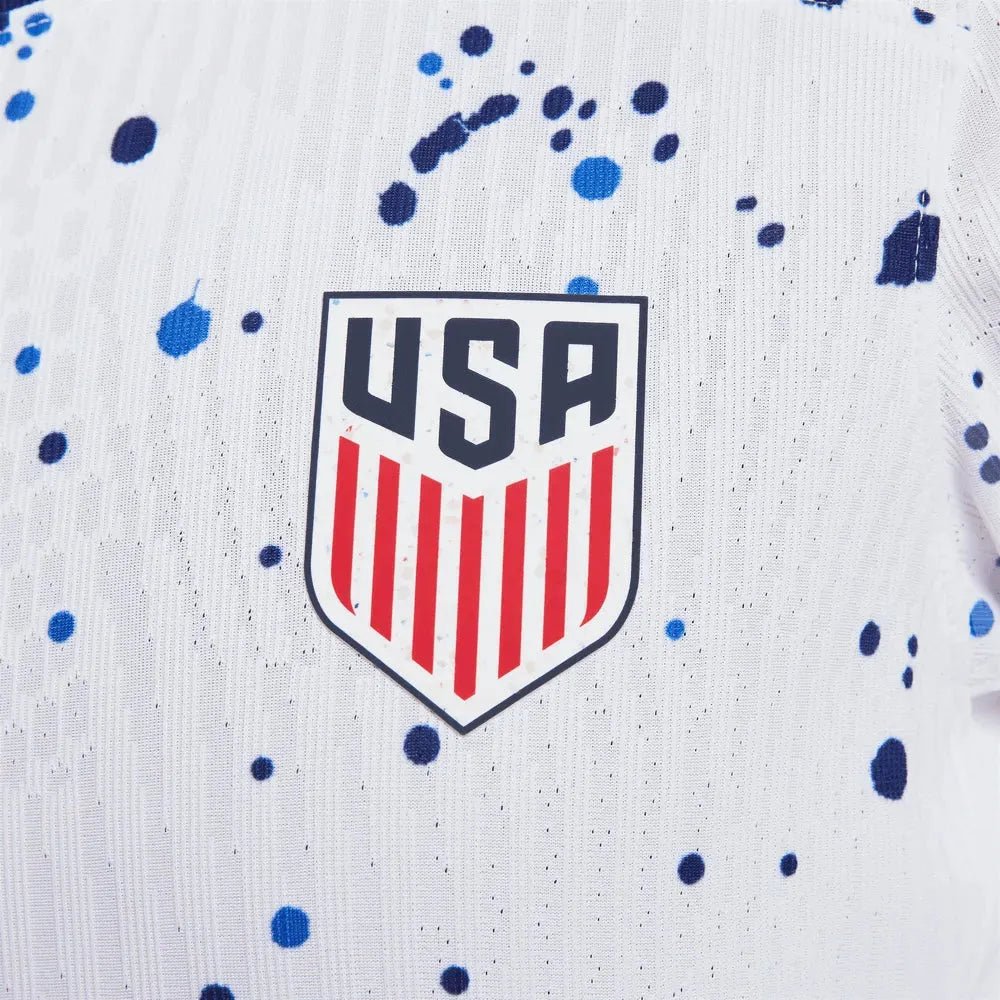 USA 2023-24  Women's Home Authentic Soccer Jersey (No Stars)