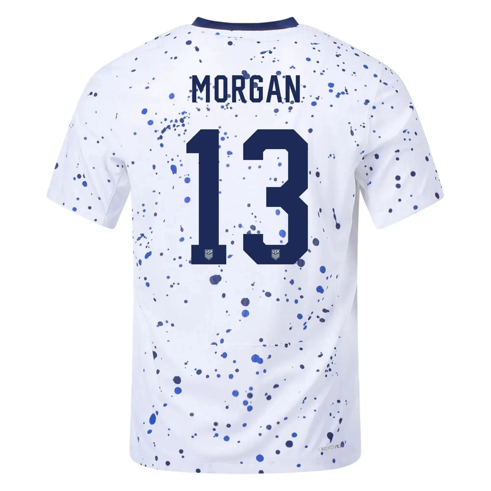USA 2023-24  Women's Home Authentic Soccer Jersey (No Stars)