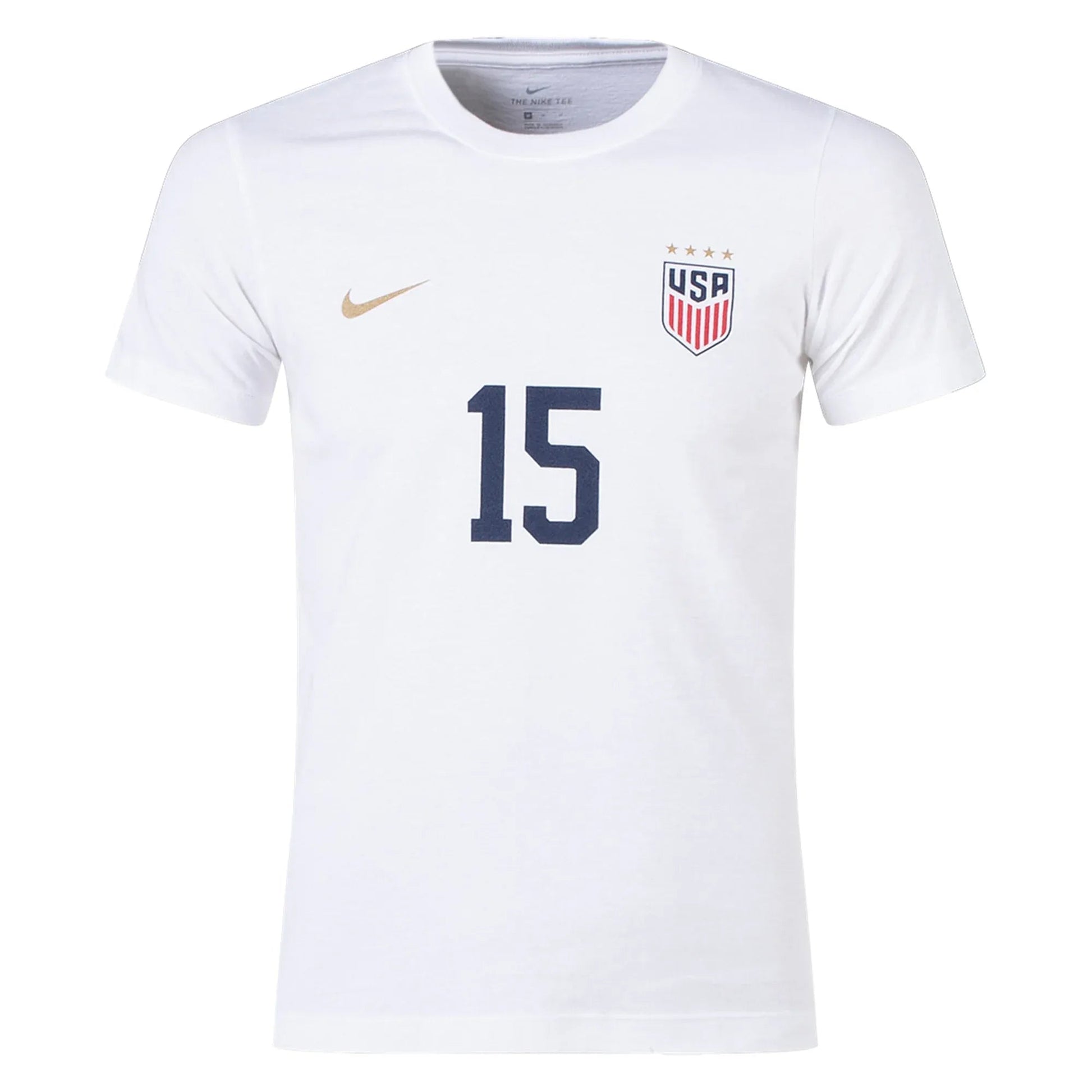 USA 2023-24  Youth 4-Star Rapinoe 15 Tee