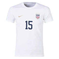 USA 2023-24  Youth 4-Star Rapinoe 15 Tee