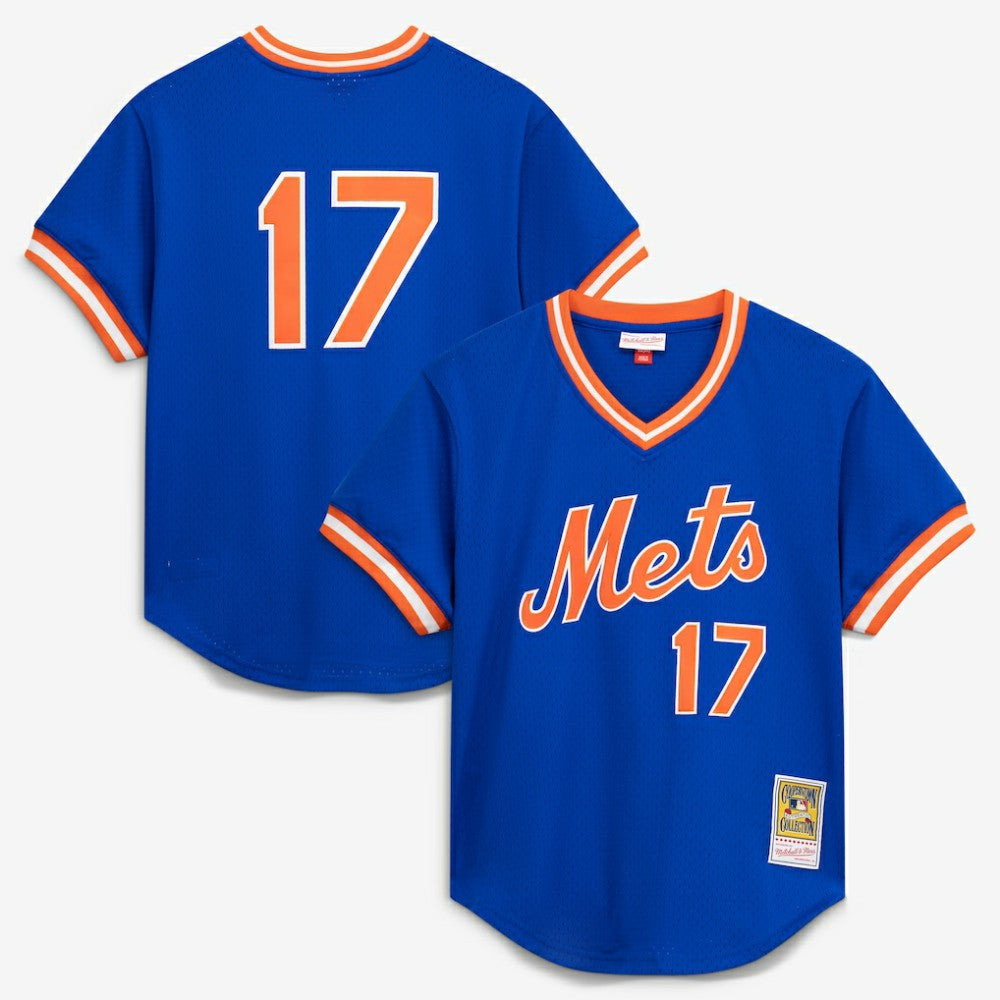 Keith Hernandez New York Mets Mitchell & Ness Authentic Batting Practice Jersey - MLB Jerseys