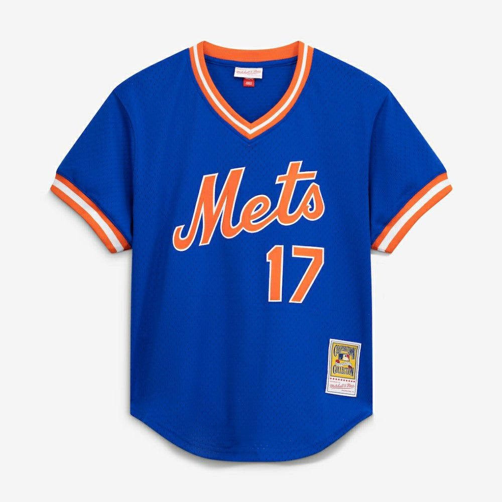 Keith Hernandez New York Mets Mitchell & Ness Authentic Batting Practice Jersey - MLB Jerseys
