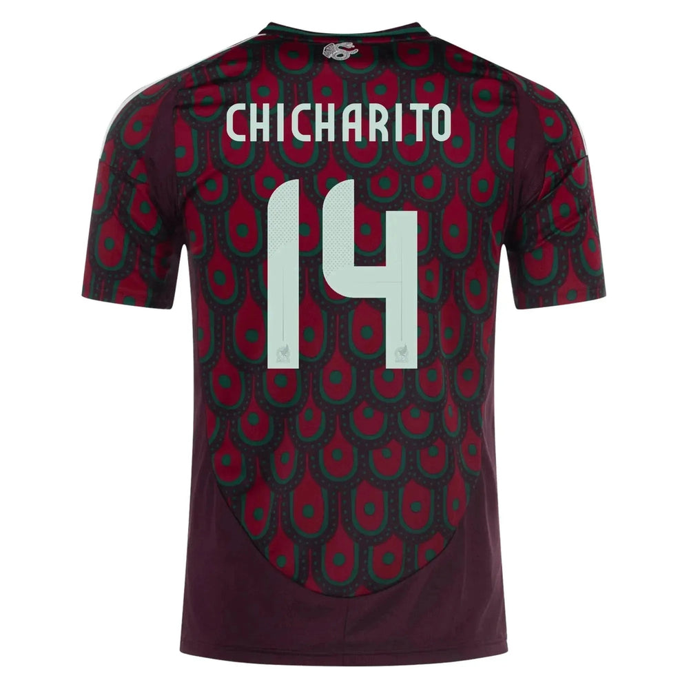 Mexico 2024-25  Youth Stadium Home Soccer Jersey