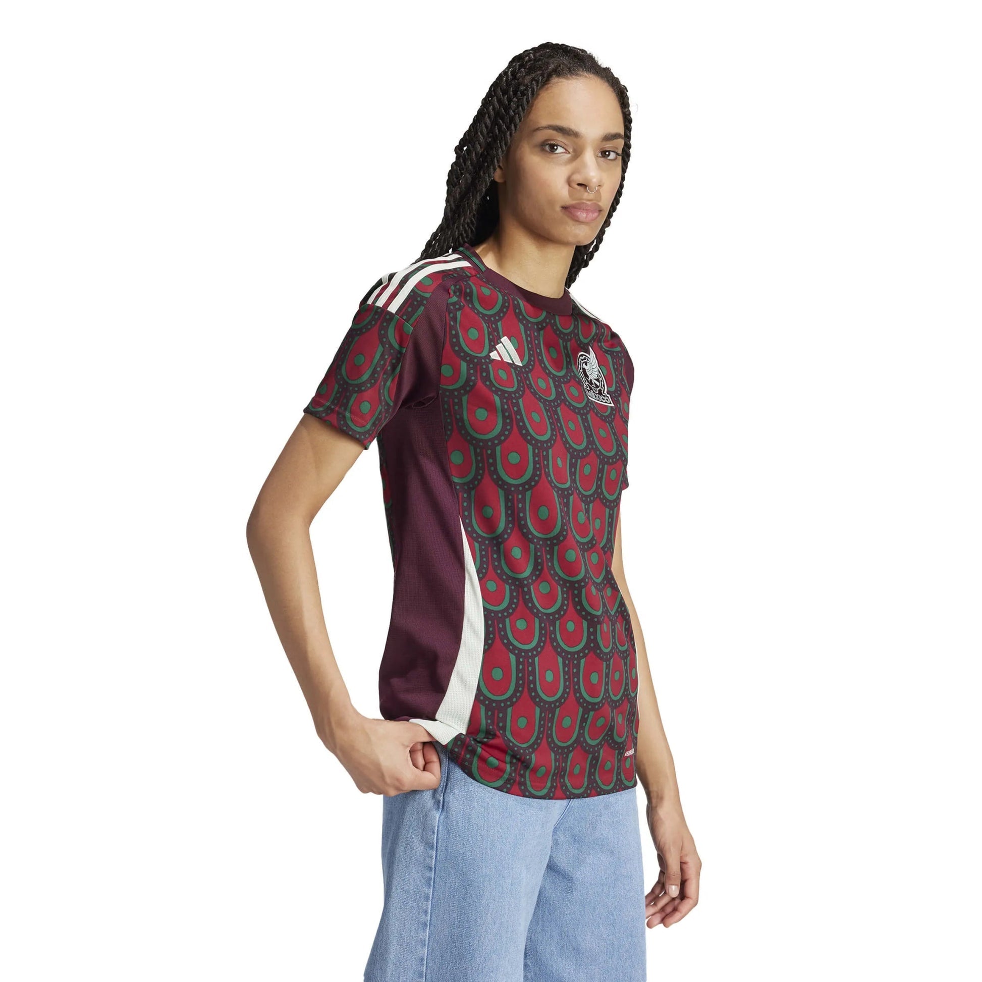 Mexico 2024-25  Women's Stadium Home Soccer Jersey