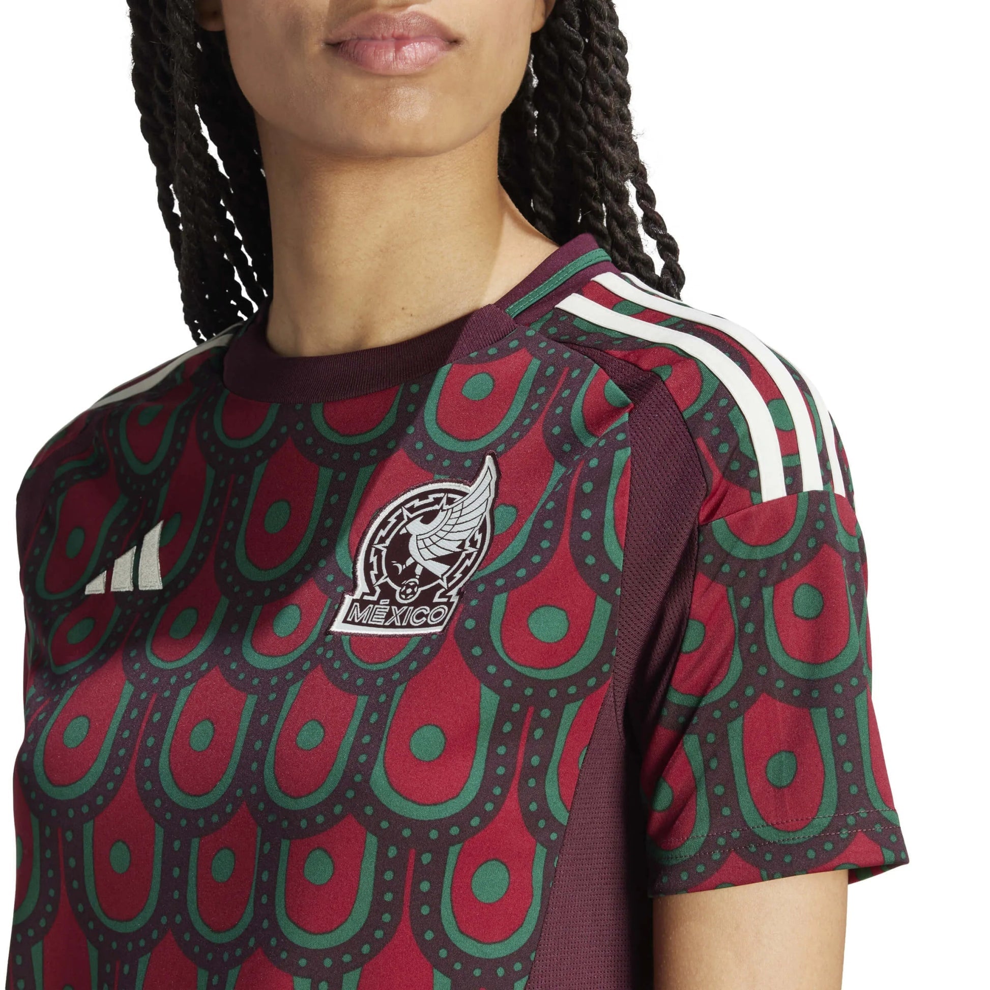 Mexico 2024-25  Women's Stadium Home Soccer Jersey