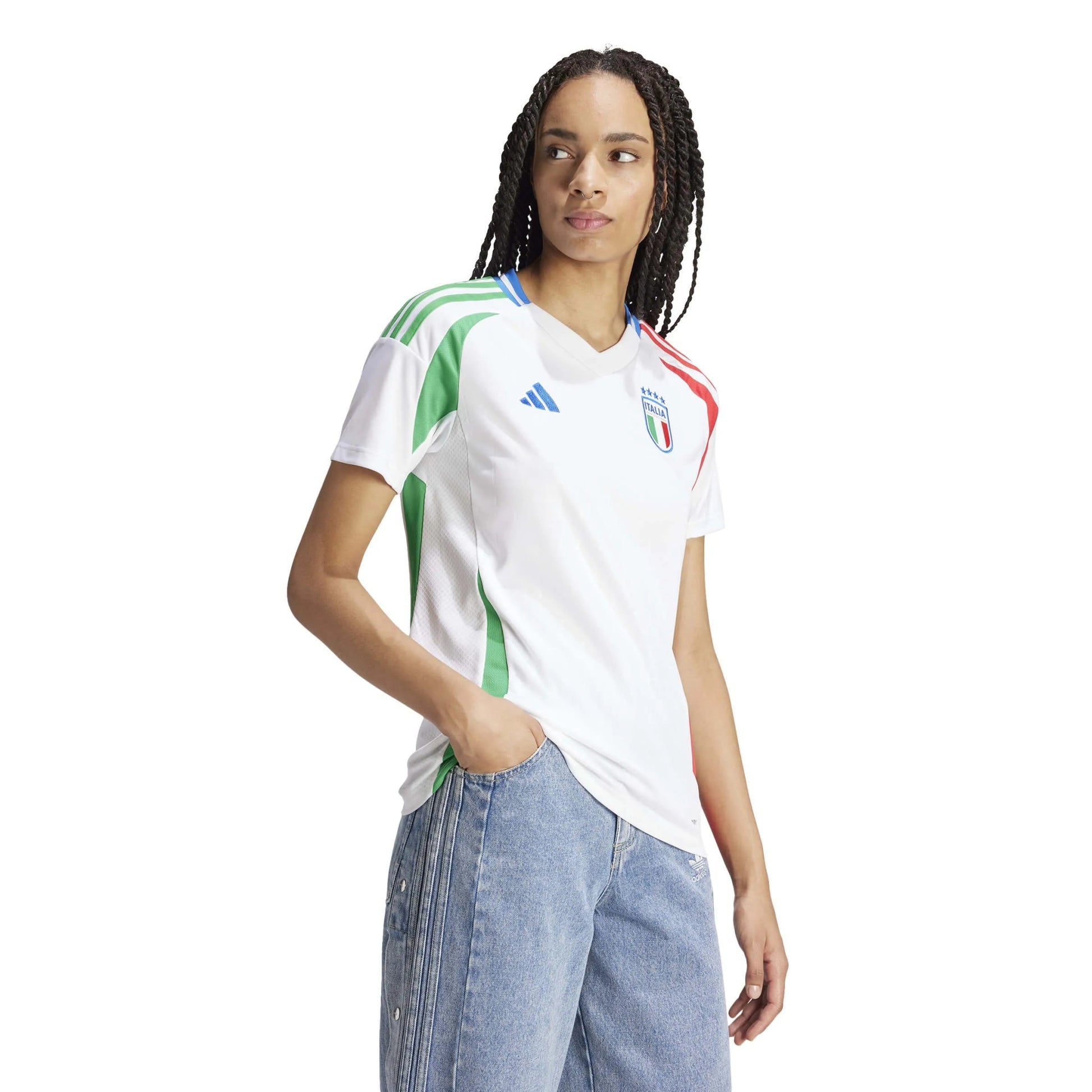 Italy 2024-25  Women's Away Soccer Jersey