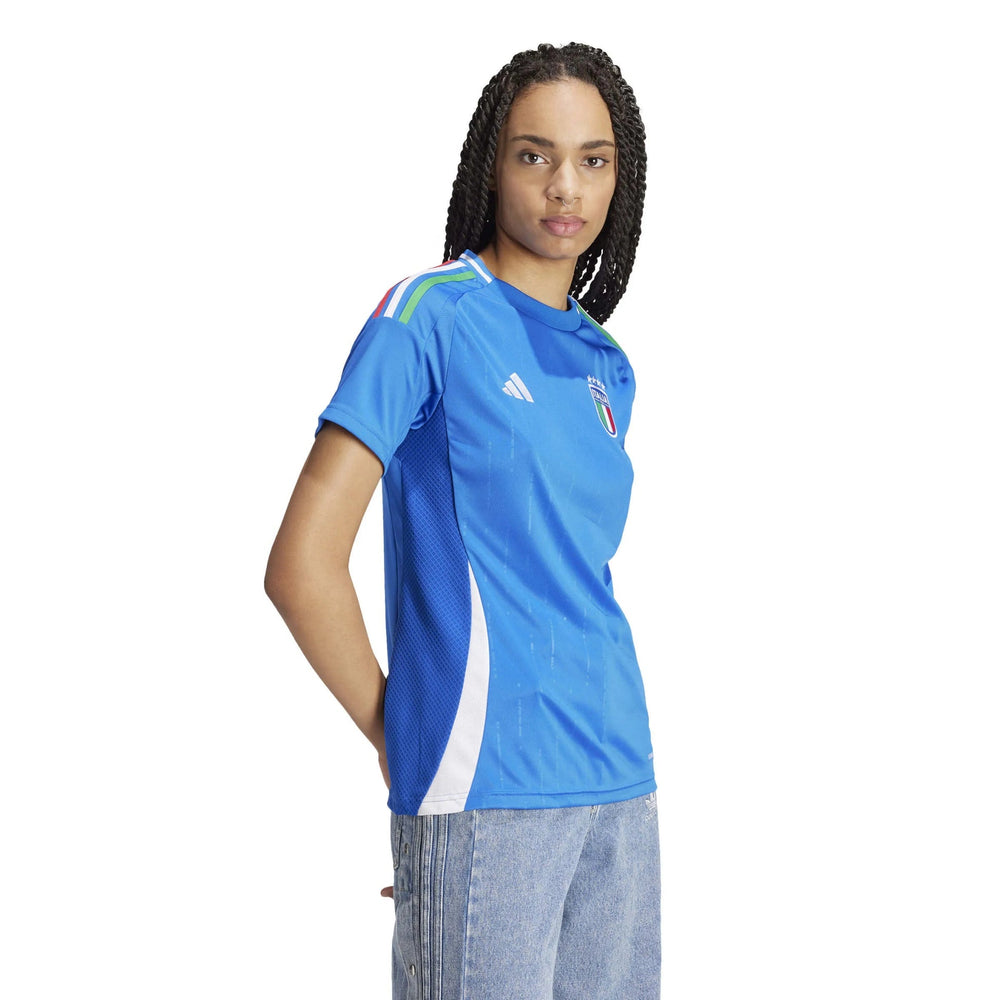 Italy 2024-25  Women's Stadium Home Soccer Jersey