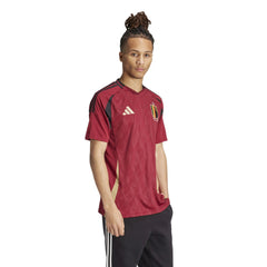 Belgium 2024-25  Men's Stadium Home Soccer Jersey