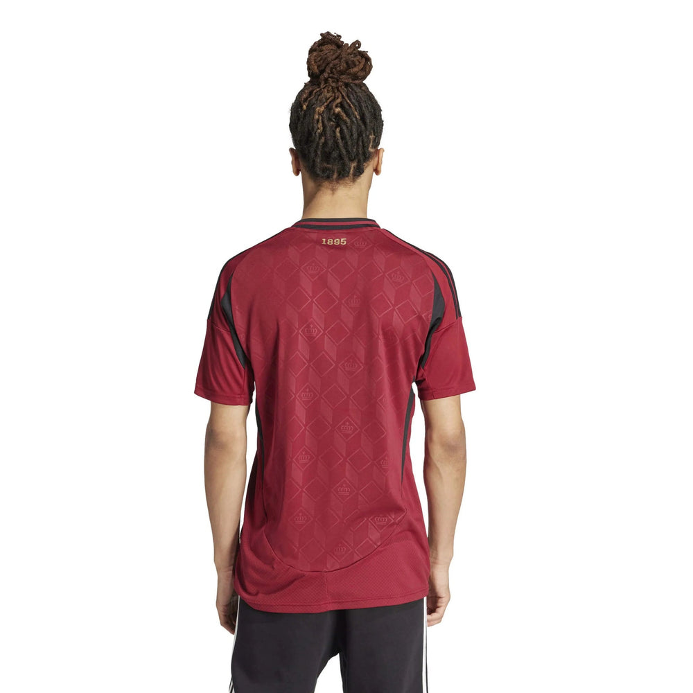 Belgium 2024-25  Men's Stadium Home Soccer Jersey