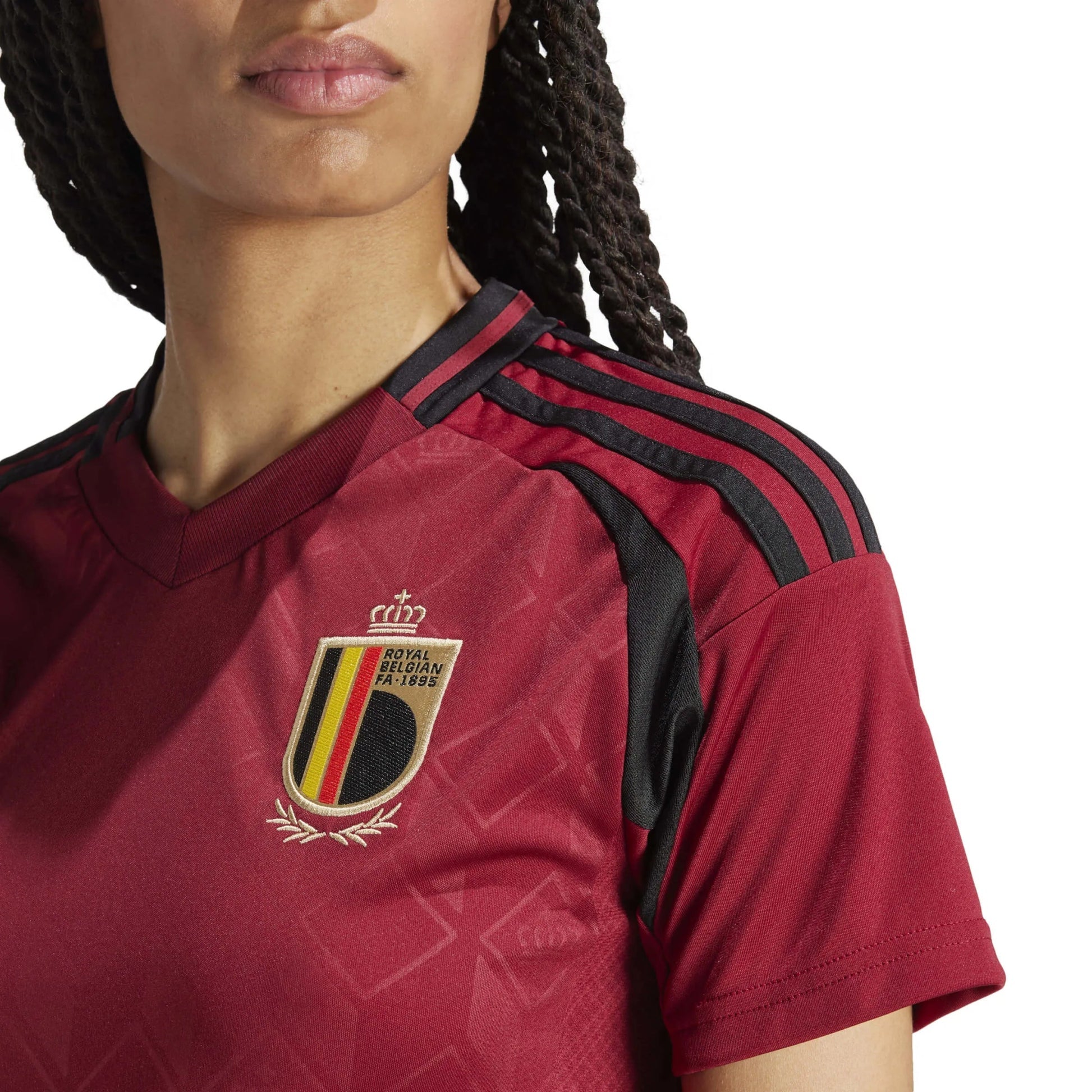 Belgium 2024-25  Women's Stadium Home Soccer Jersey