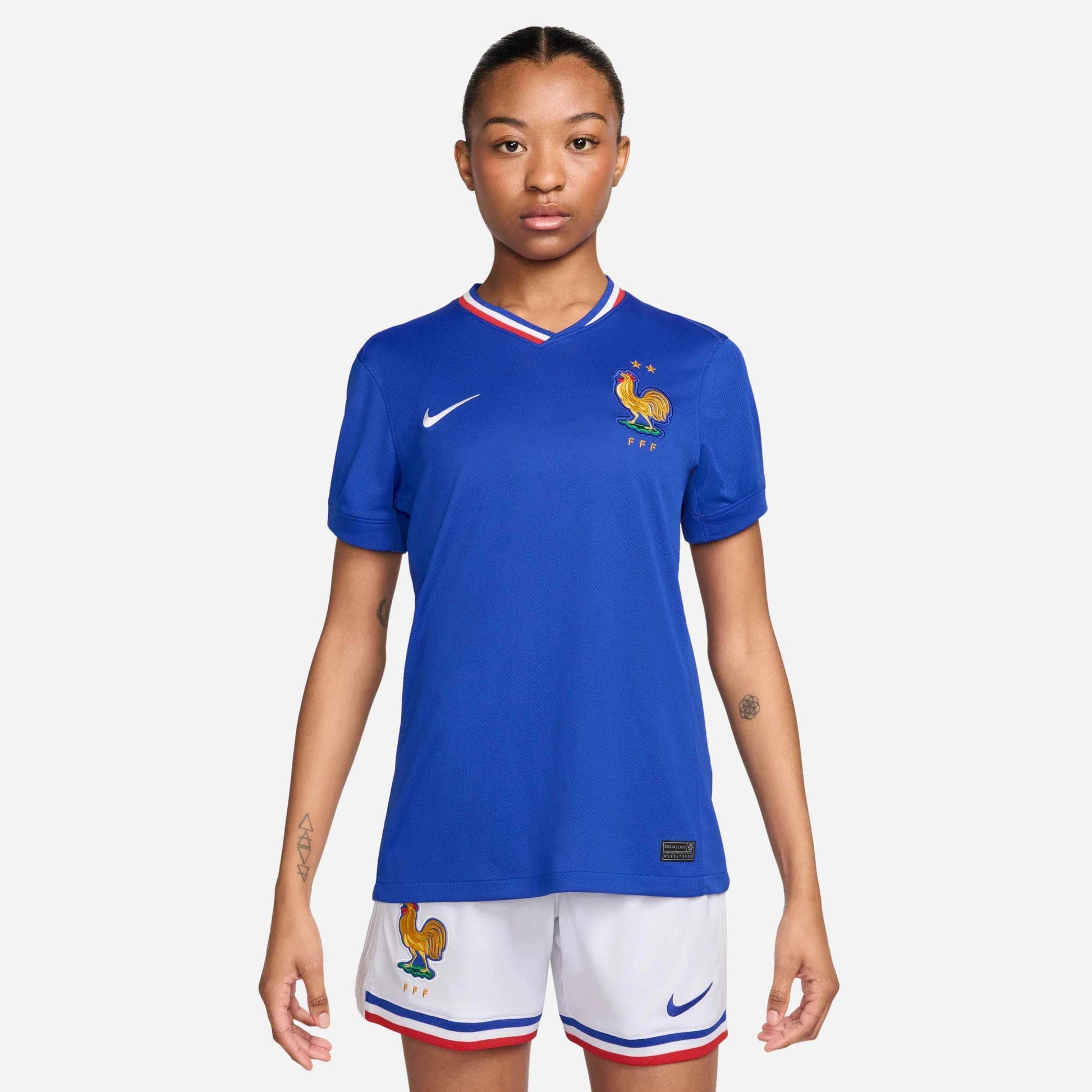 France 2024-25  Women's Stadium Home Soccer Jersey