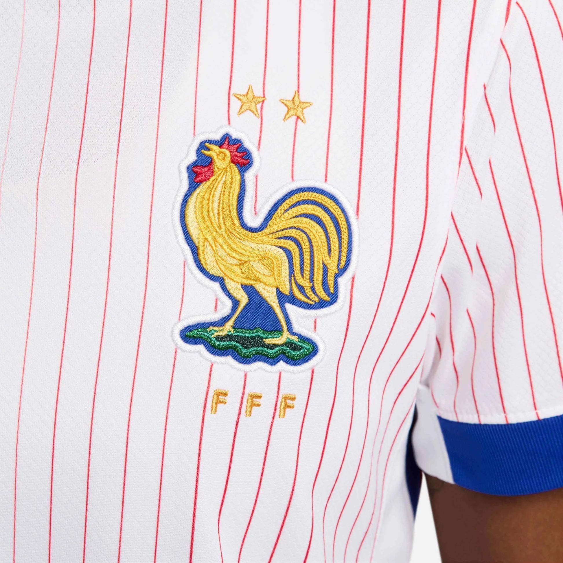 France 2024-25  Women's Stadium Away Soccer Jersey
