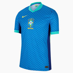 Brazil 2024-25  Men's Authentic Away Soccer Jersey
