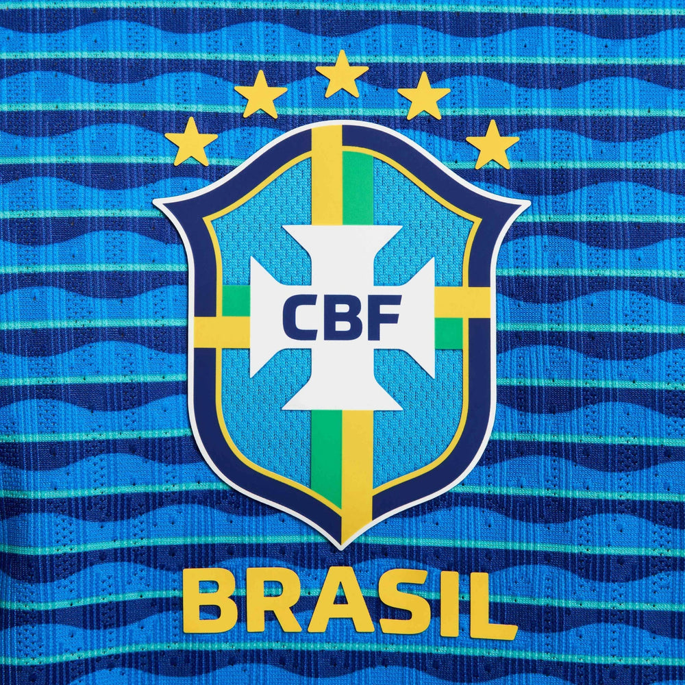 Brazil 2024-25  Men's Authentic Away Soccer Jersey