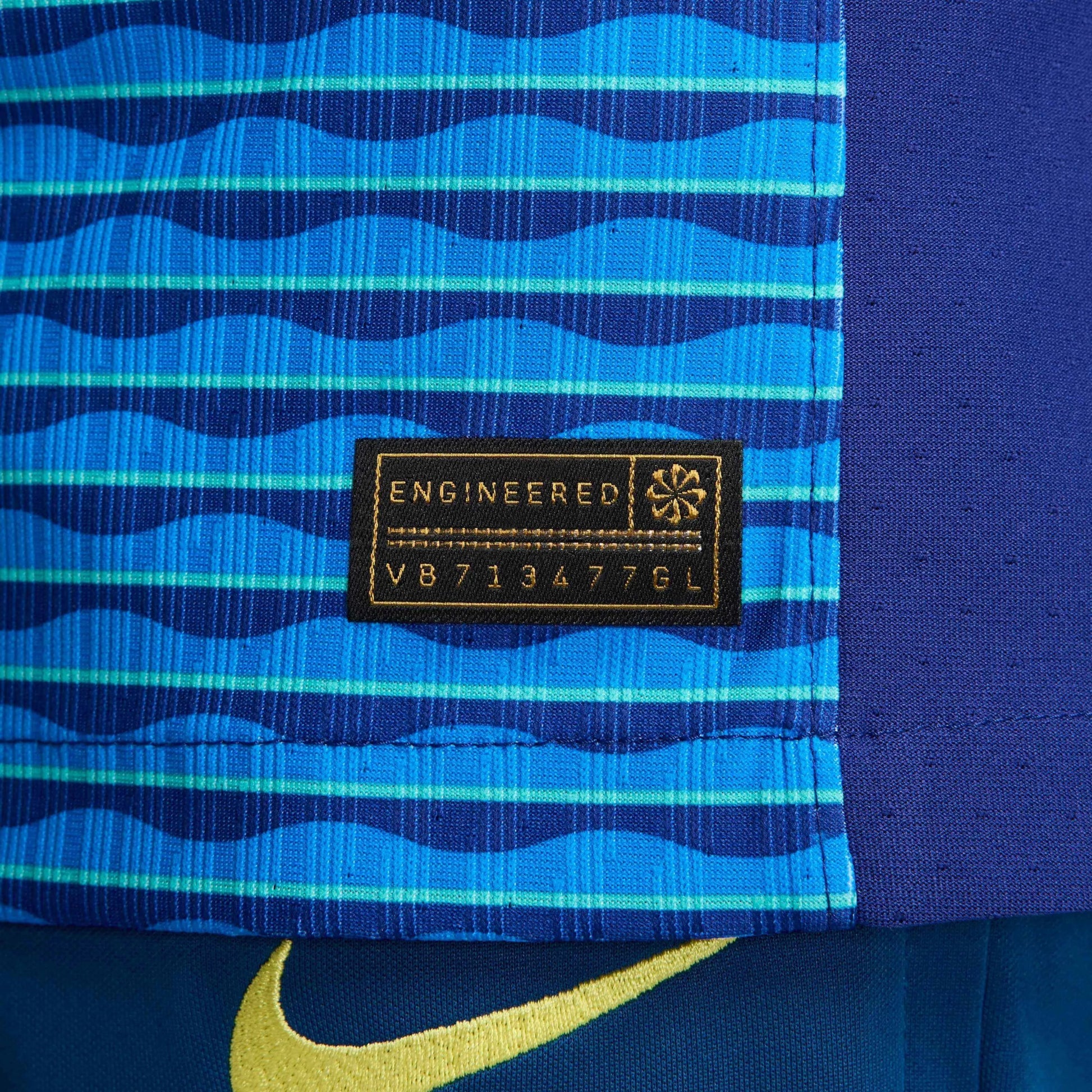 Brazil 2024-25  Men's Authentic Away Soccer Jersey