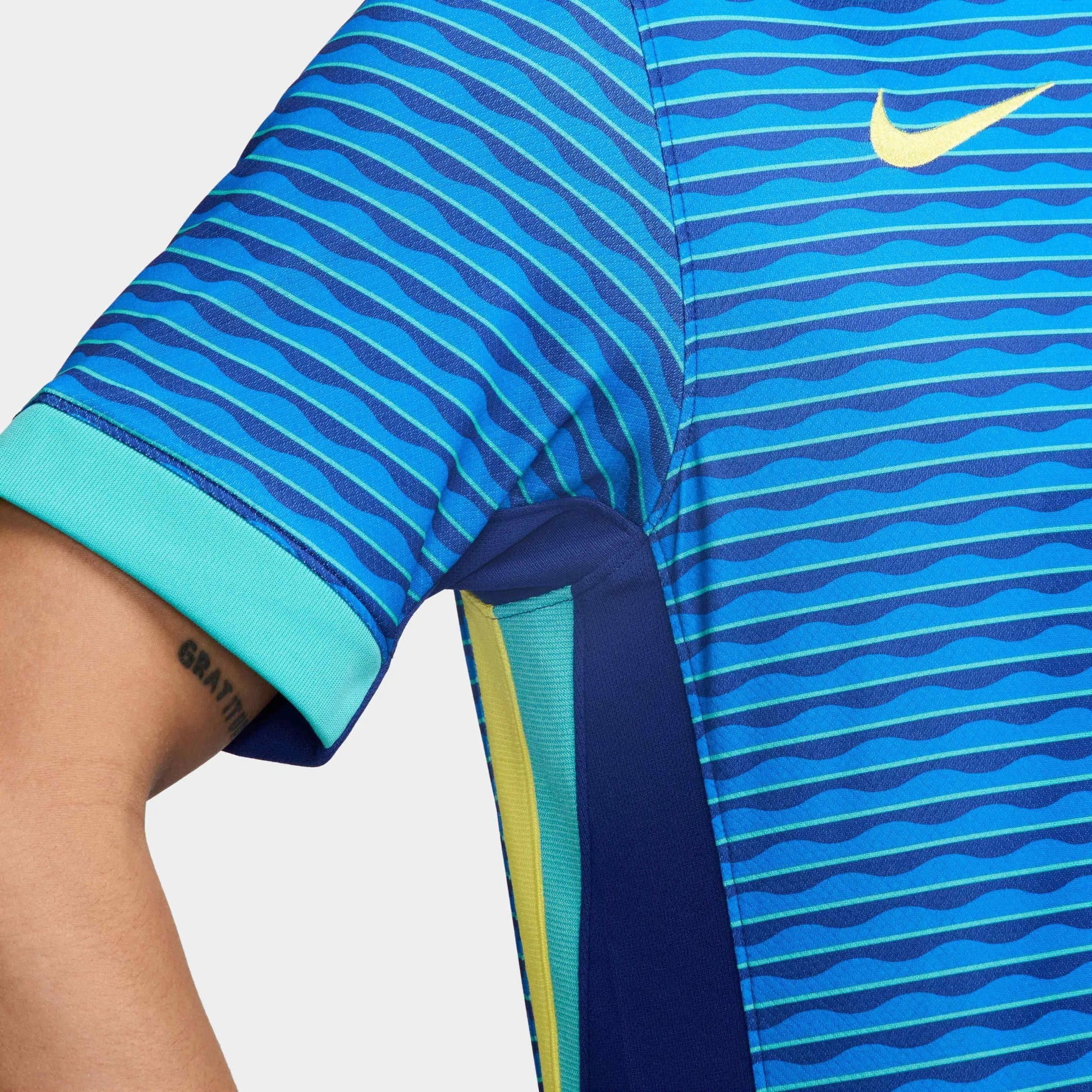 Brazil 2024-25  Men's Stadium Away Soccer Jersey