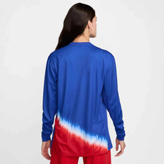 USA 2024-25  Men's Stadium Away Long-Sleeve Soccer Jersey