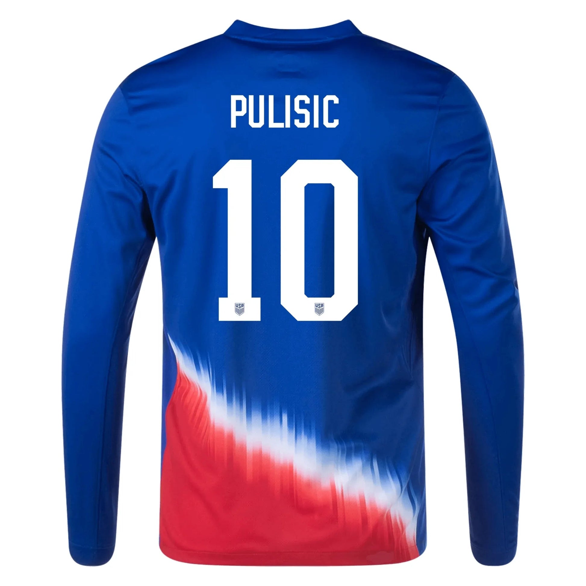 USA 2024-25  Men's Stadium Away Long-Sleeve Soccer Jersey