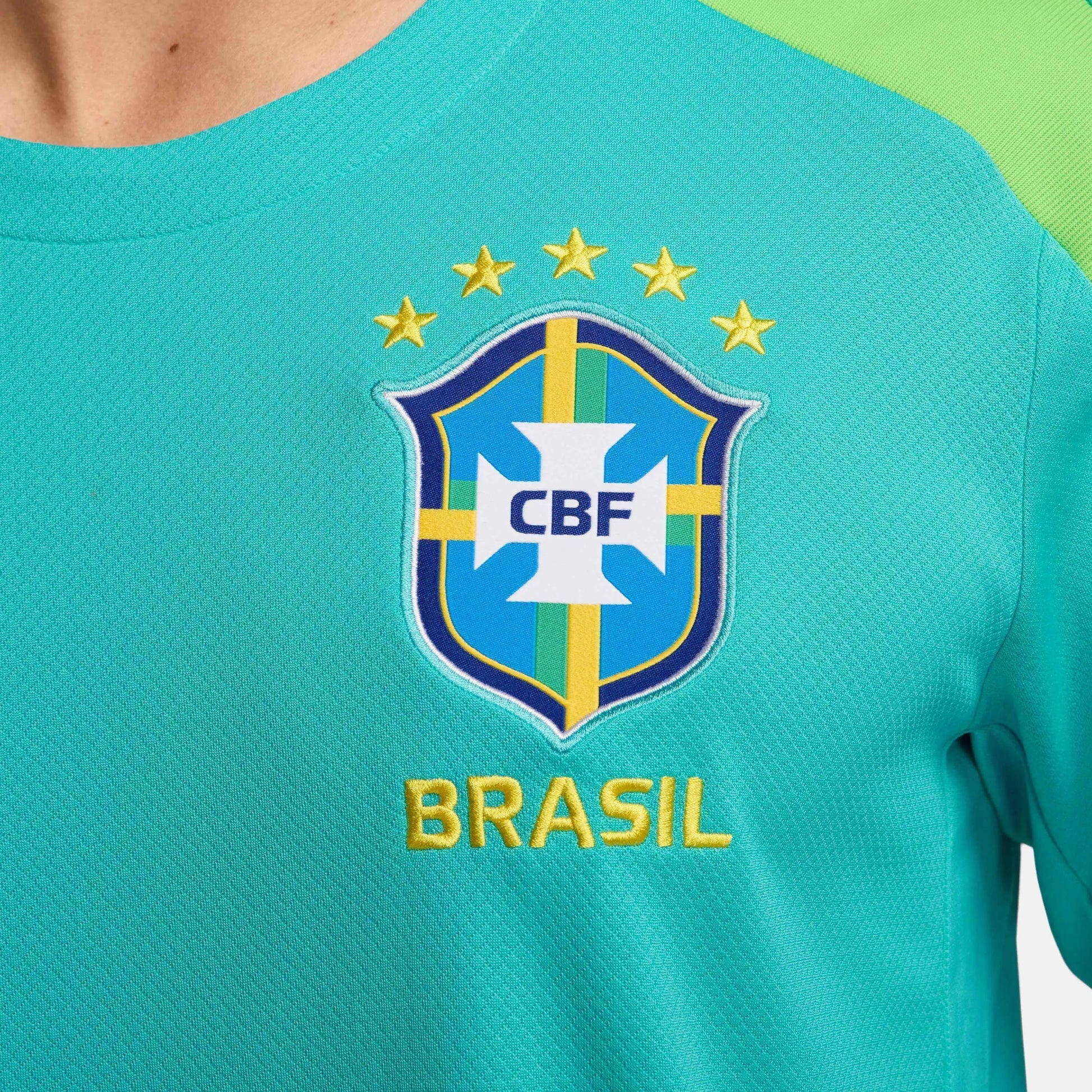 Brazil 2024-25  Men's Dri-Fit Strike Top