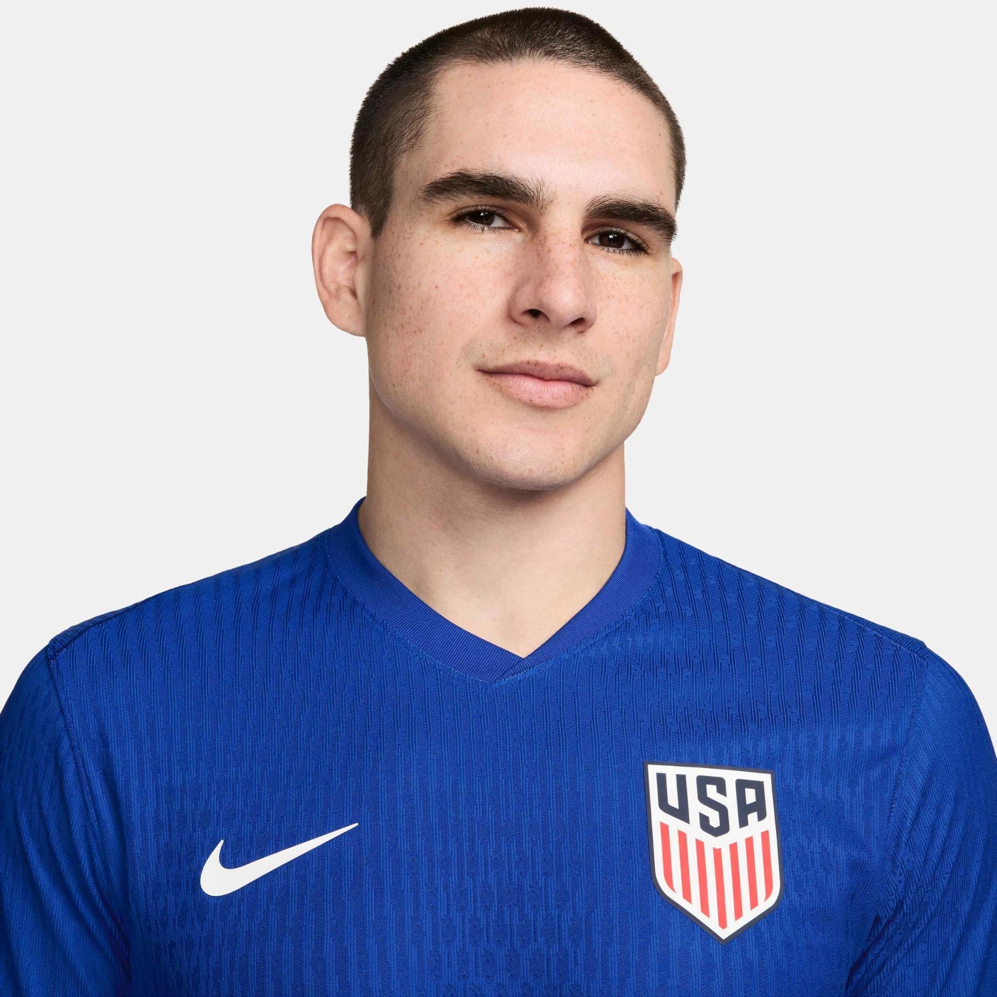 USA 2024-25  Men's Authentic Away Soccer Jersey