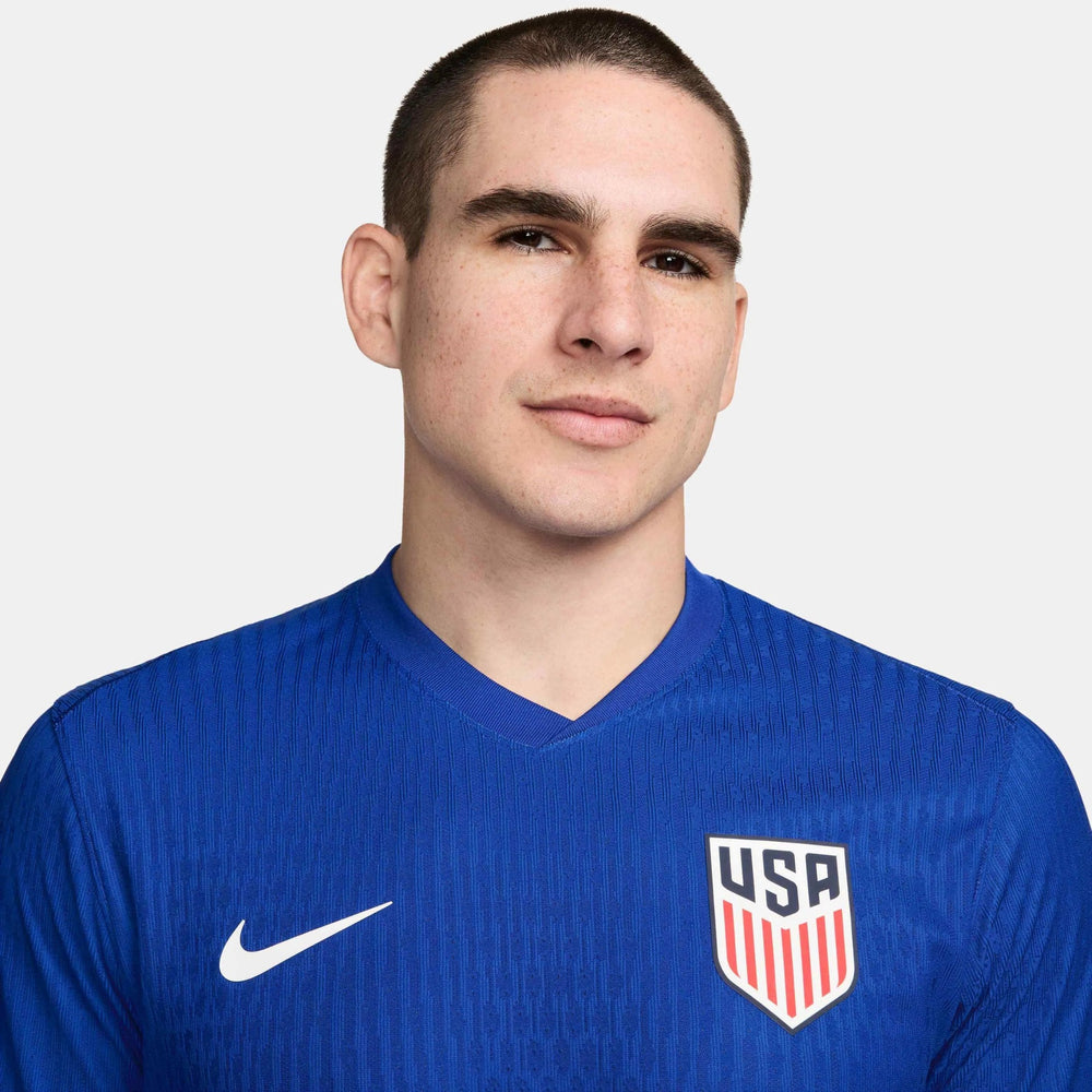 USA 2024-25  Men's Authentic Away Soccer Jersey