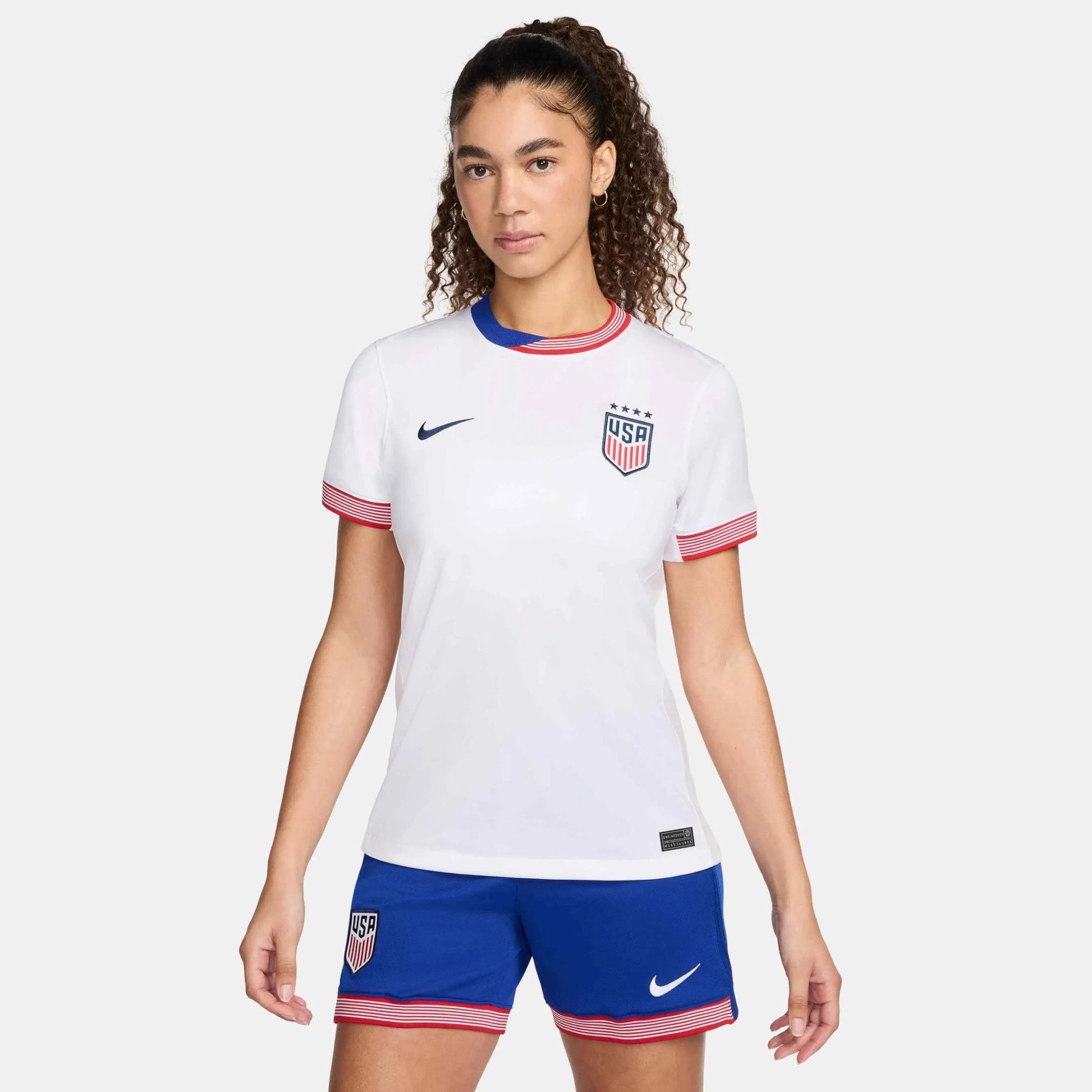 USA 2024-25  Women's Stadium Home Soccer Jersey