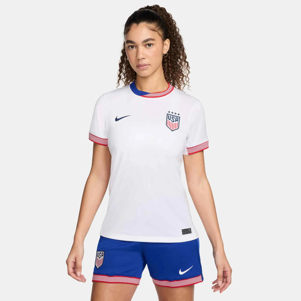 USA 2024-25  Women's Stadium Home Soccer Jersey
