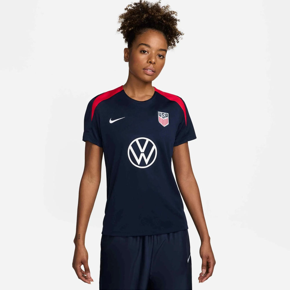 USA 2024-25  Women Dri-Fit Short-Sleeve Knit Top