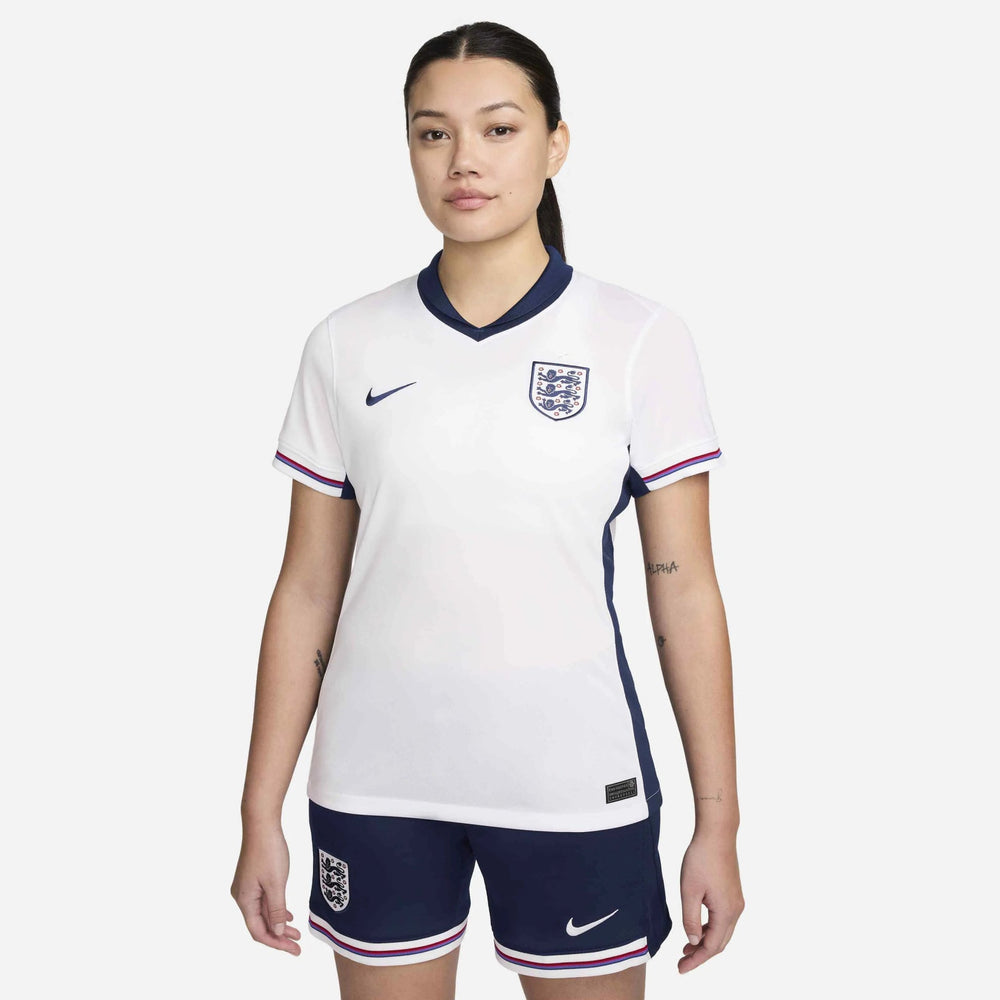 England 2024-25  Women's Stadium Home Soccer Jersey