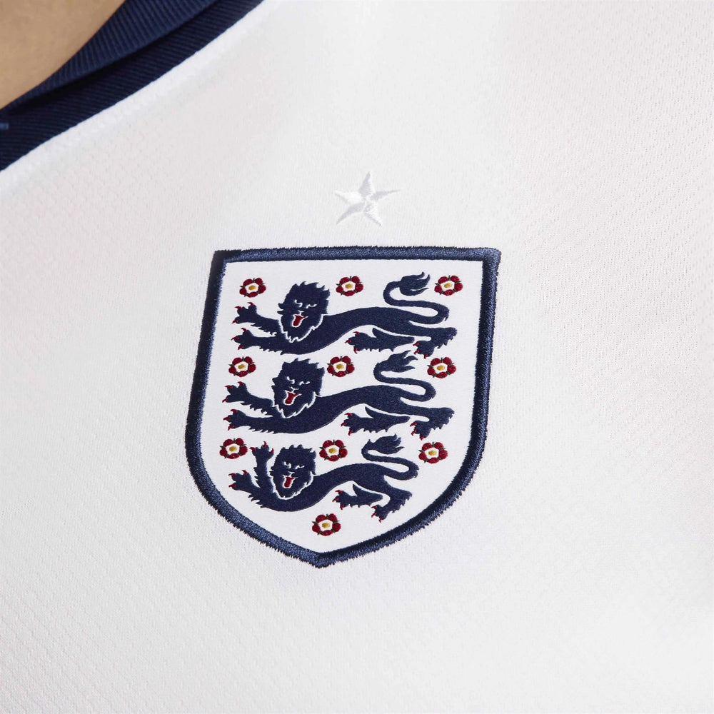 England 2024-25  Women's Stadium Home Soccer Jersey