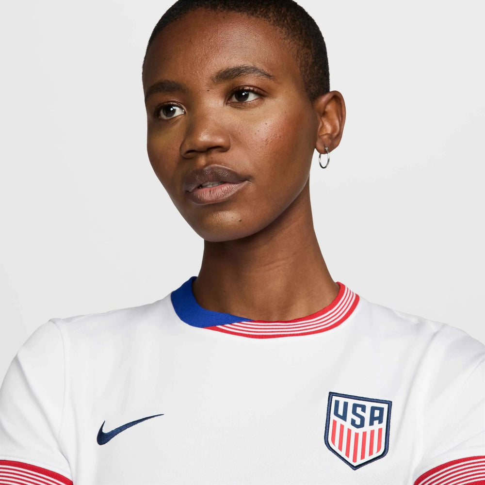 USA 2024-25  Women's Stadium Home Soccer Jersey