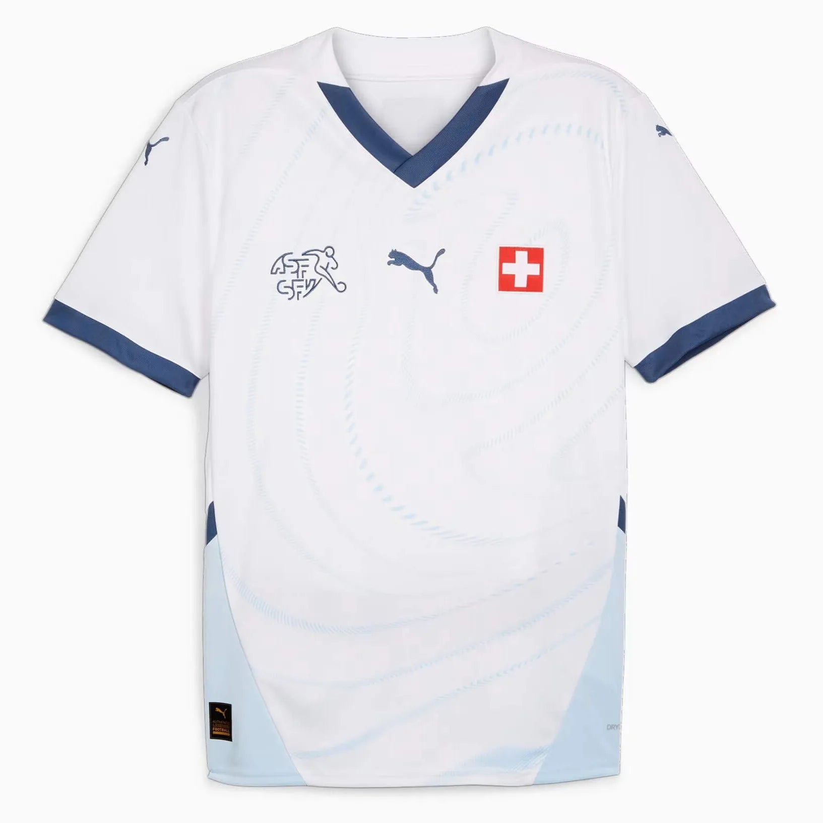 Switzerland 2024-25  Stadium Away Soccer Jersey