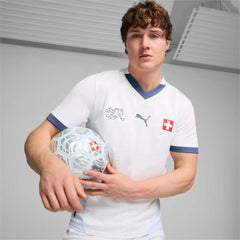 Switzerland 2024-25  Stadium Away Soccer Jersey