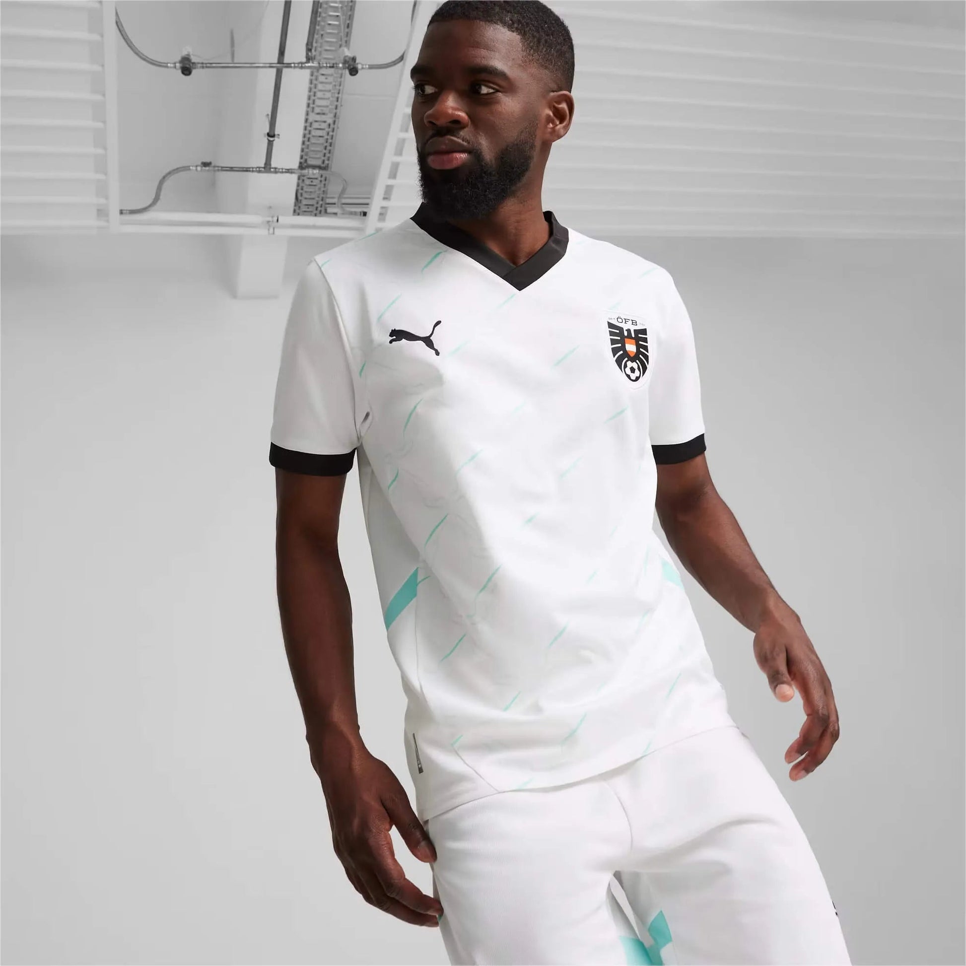 Austria 2024-25  Men's Stadium Away Soccer Jersey