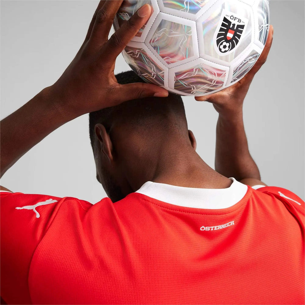 Austria 2024-25  Men's Stadium Home Soccer Jersey