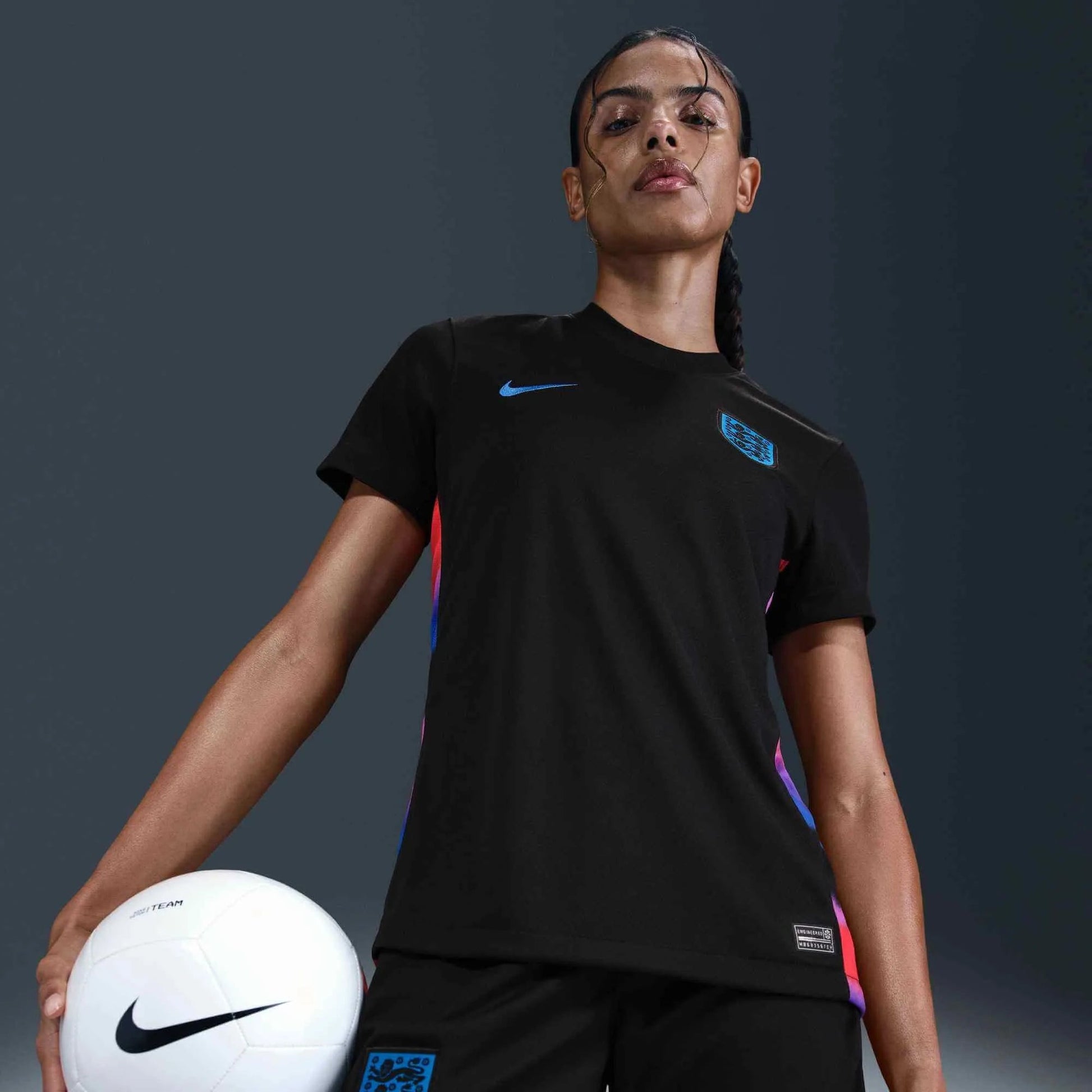 England 2025  Women's Stadium Away Soccer Jersey