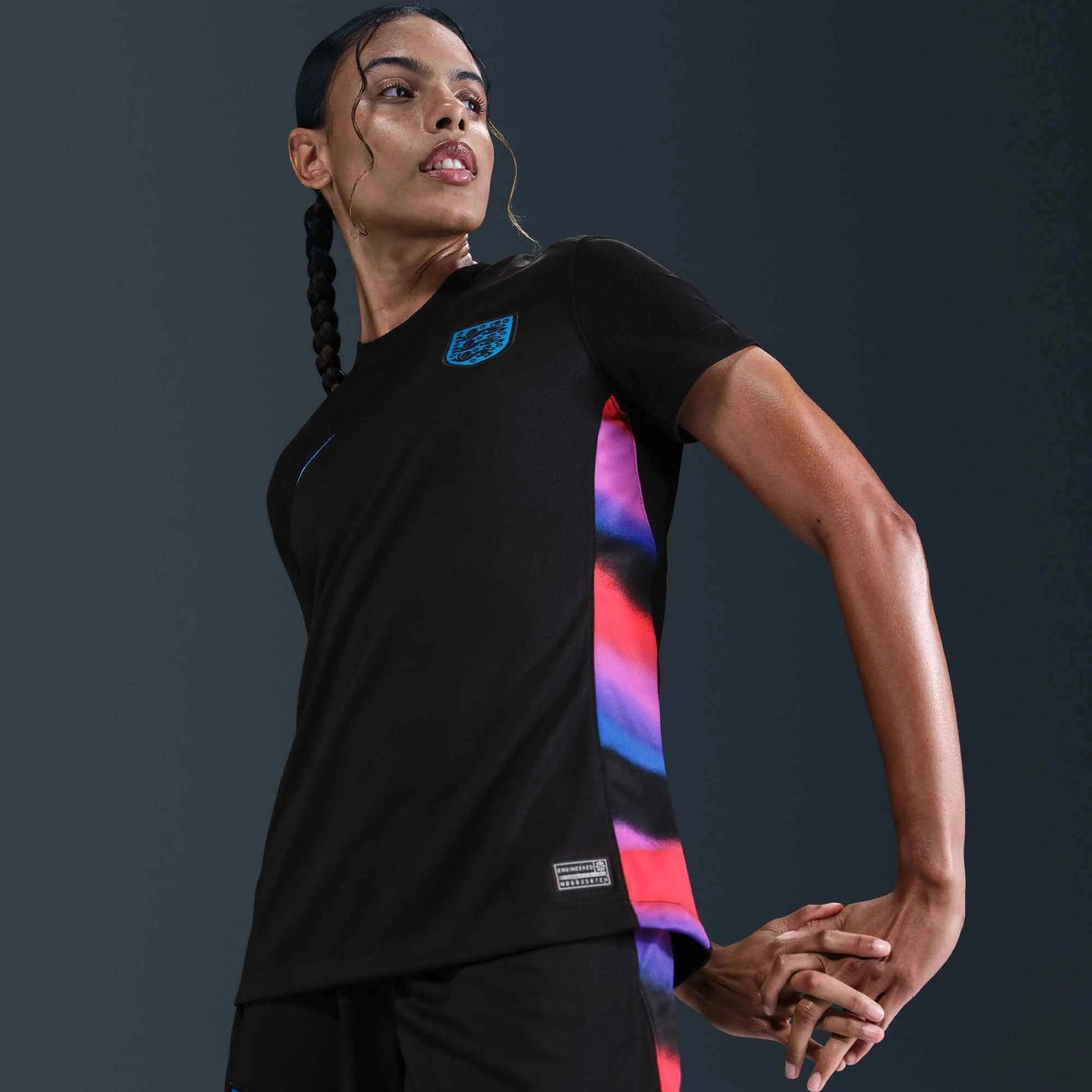 England 2025  Women's Stadium Away Soccer Jersey