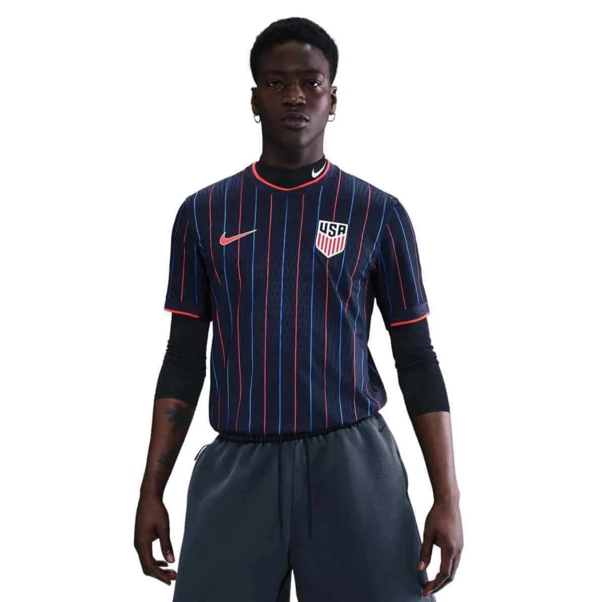 USA 2025  Men's Authentic Away Soccer Jersey