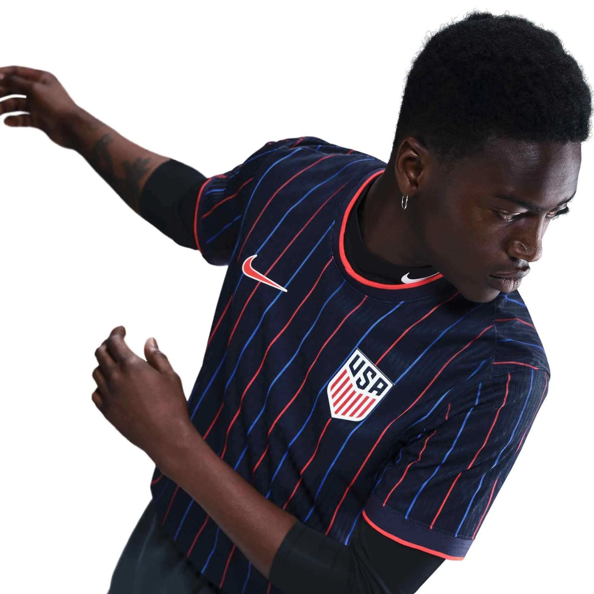 USA 2025  Men's Authentic Away Soccer Jersey