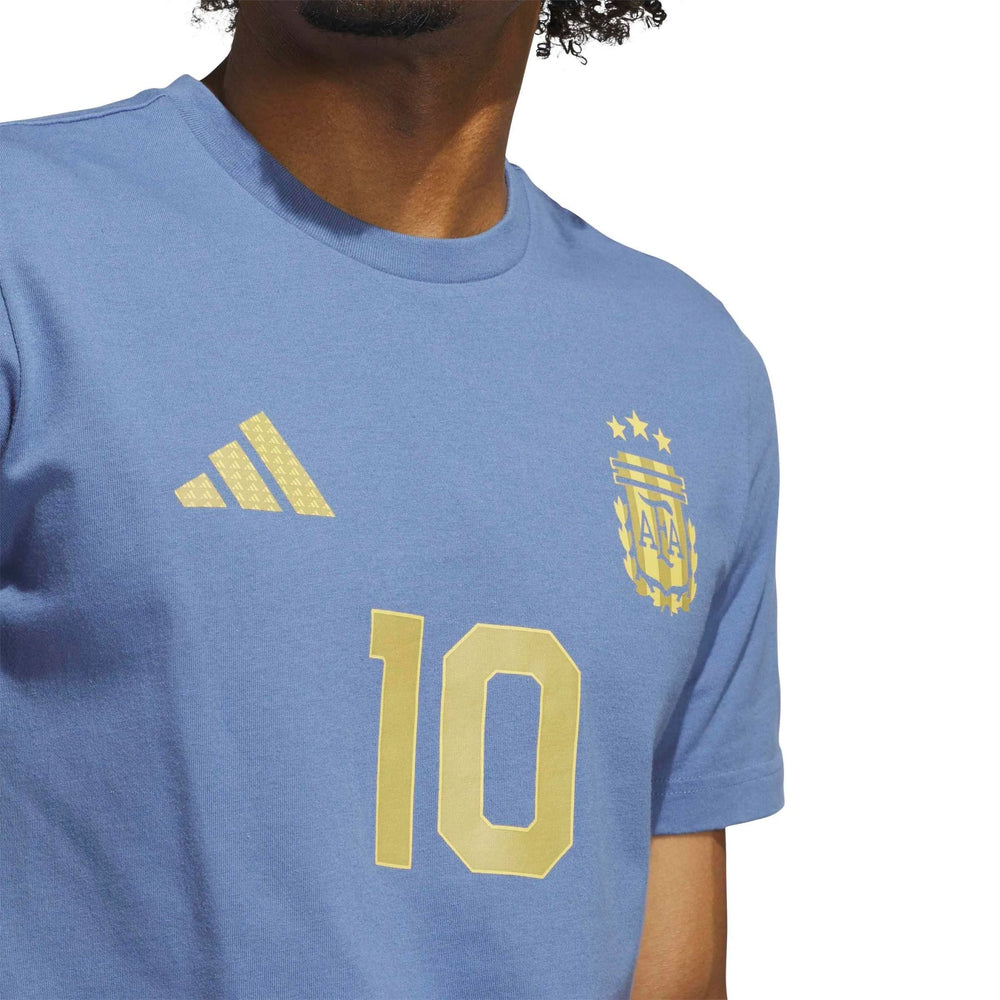 Argentina 2026  Men's Messi Name And Number Tee