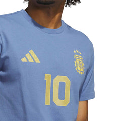 Argentina 2026  Men's Messi Name And Number Tee