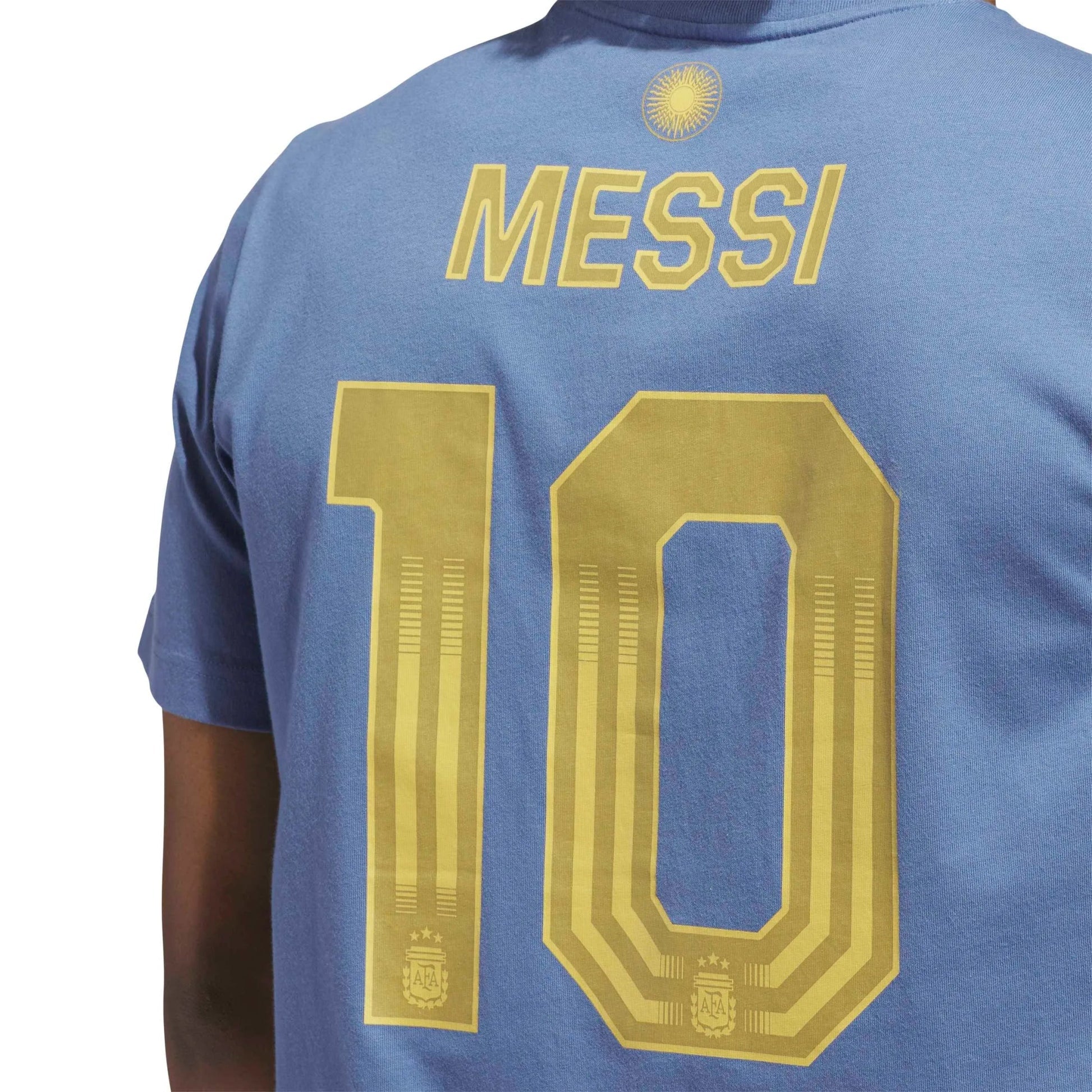 Argentina 2026  Men's Messi Name And Number Tee