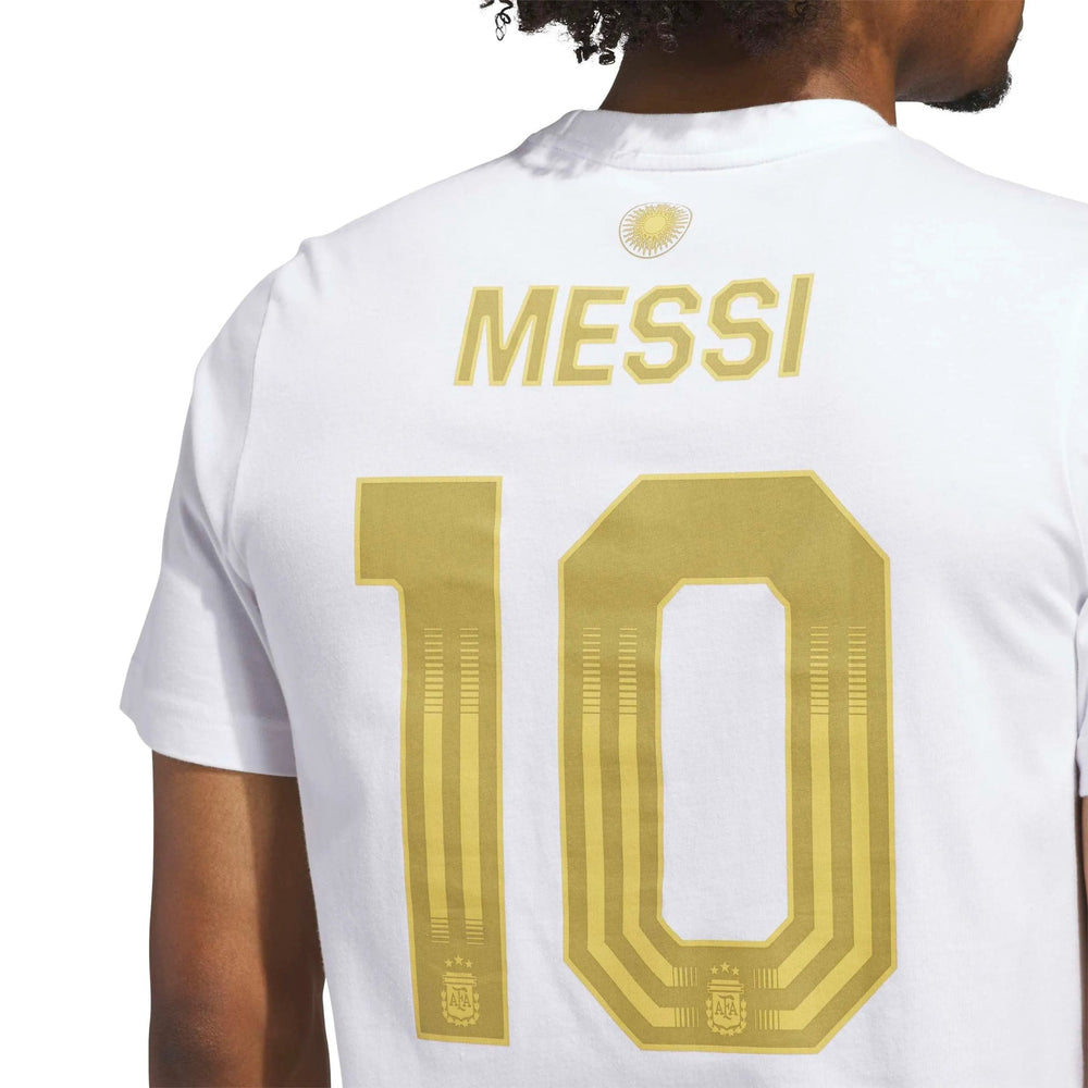 Argentina 2026  Men's Messi Name And Number Tee