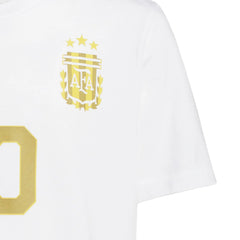 Argentina 2026  Youth Messi Name And Number Tee